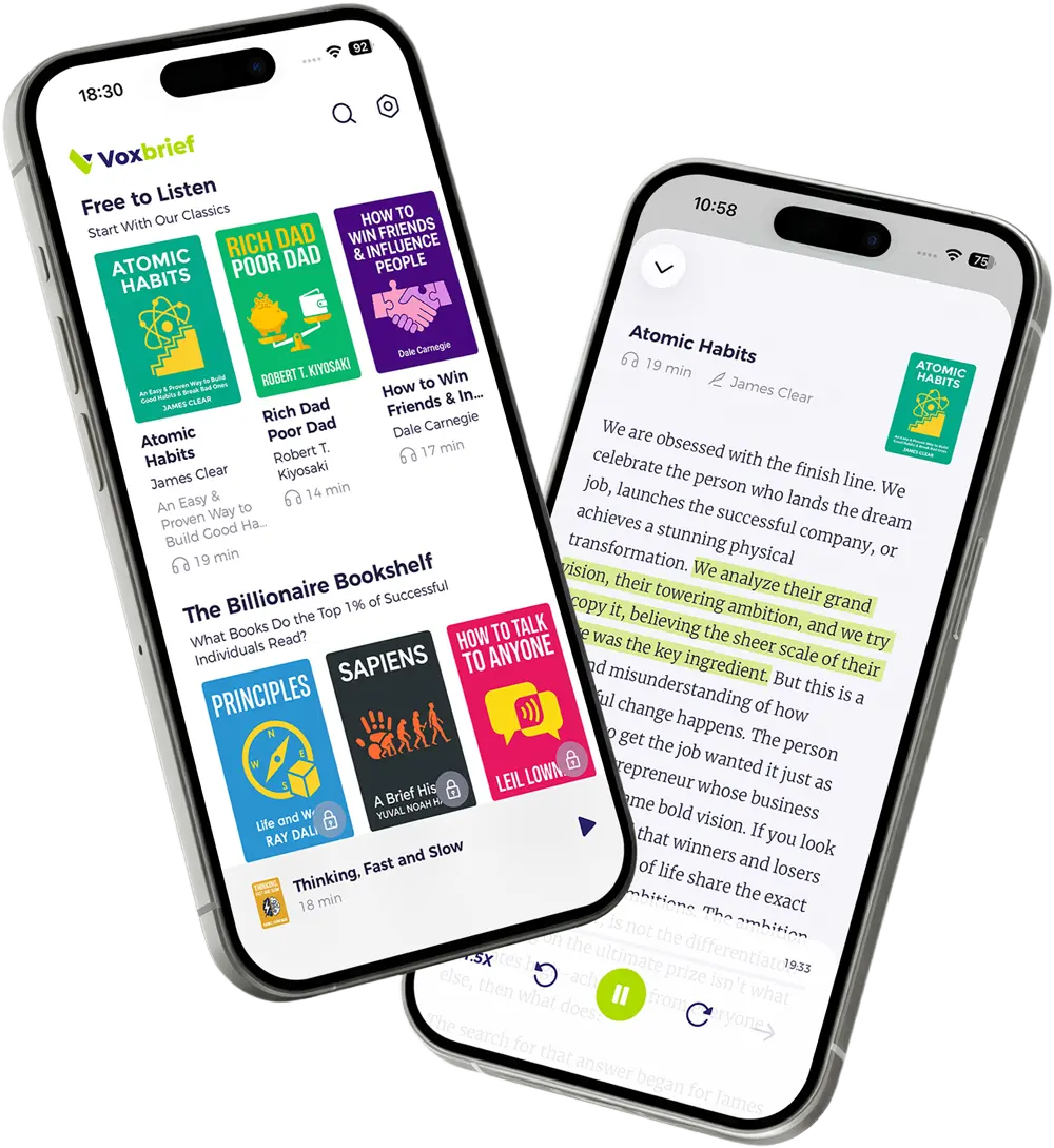 Voxbrief audiobook summaries